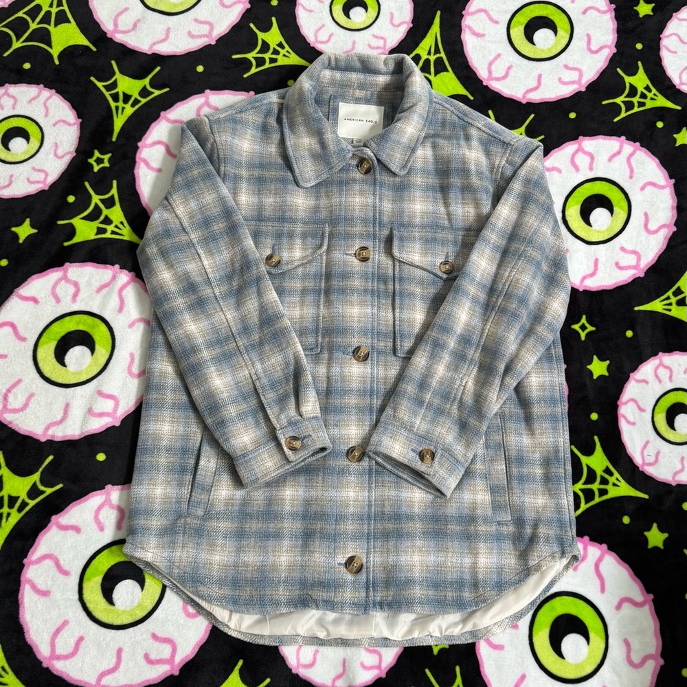 american eagle shacket